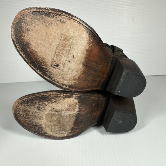 Independent Boot Co Leather Harness Whitney Boot - Size 8 - Picture 8 of 8